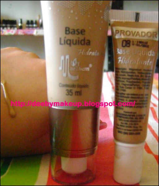 Base hidratante líquida Marchetti com plump - cor 08